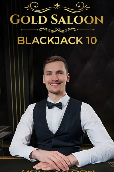 Gold Saloon Blackjack 10 - Kasyno Na Żywo Gold Saloon Blackjack 10 na żywo