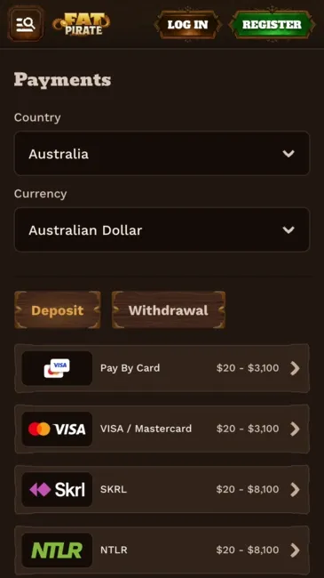 Fatpirate payments
