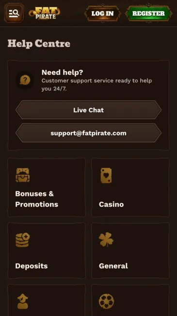 Fatpirate Support